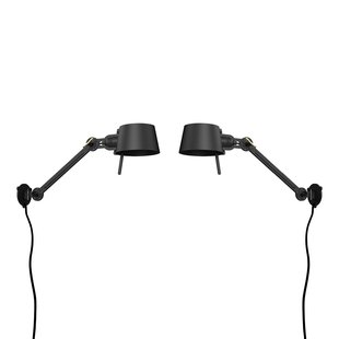 Tonone Bolt Bed Sidefit Wandlamp Met Stekker Set Van 2 Smokey Black
