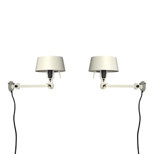 Tonone Bolt Bed Underfit Wandlamp Met Stekker Set Van 2 Ash Grey