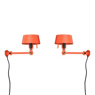 Tonone Bolt Bed Underfit Wandlamp Met Stekker Set Van 2 Striking Orange
