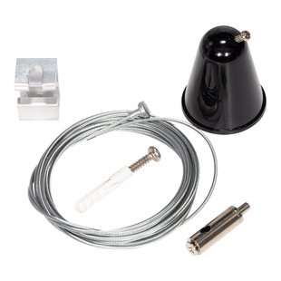 Projectlight ophangingskit - zwart