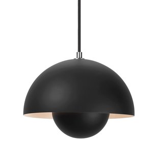 &amp;tradition FlowerPot VP1 Hanglamp&Oslash;23 Mat Zwart