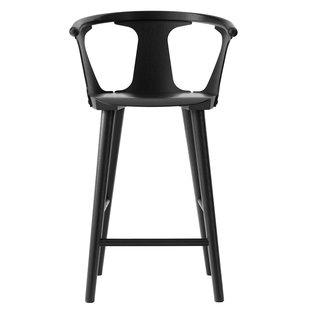 &amp;tradition In Between Barkruk 65cm Zwart Eiken