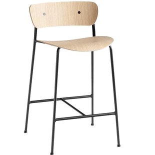 &amp;tradition Pavilion AV7 Barkruk 65cm Gelakt Eiken