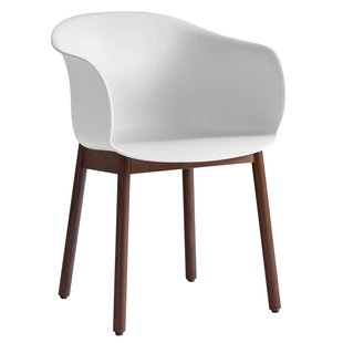 &amp;tradition Elefy JH30 Stoel Met Walnoten Onderstel Wit