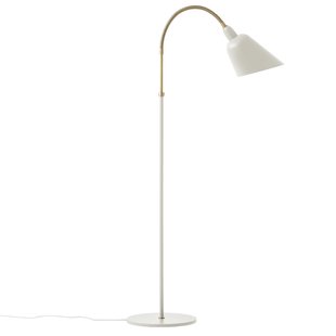 &amp;tradition Bellevue Vloerlamp White&amp;Brass