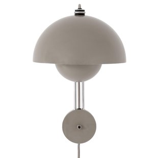 &amp;tradition FlowerPot VP8 Wandlamp Grijs/beige