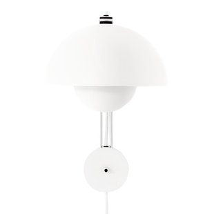 &amp;tradition FlowerPot VP8 Wandlamp Mat Wit