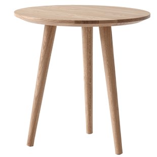 &amp;tradition In Between SK13 Bijzettafel&Oslash;48 White Oiled Oak