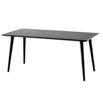 &amp;tradition In Between SK23 Salontafel 110x50 Black Laquered Oak