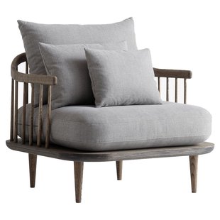 &amp;tradition Fly SC1 Fauteuil Gerookt Eiken Hot Madison 094