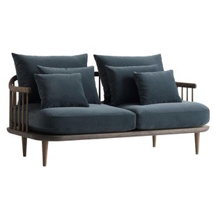 &amp;tradition Fly SC2 Bank Gerookt Eiken Velvet 10 Twilight