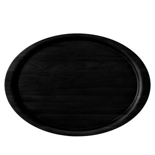 &amp;tradition Collect SC65 Dienblad Zwart Gelakt Eiken