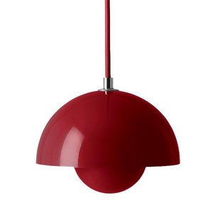 &amp;tradition Flowerpot VP10 Hanglamp&Oslash;16 Vermilion Red