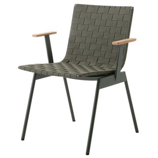 &amp;tradition Ville Tuinstoel Met Armleuningen Bronze Green