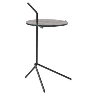 &amp;tradition Halten SH9 Bijzettafel Zwart Smoked Glass