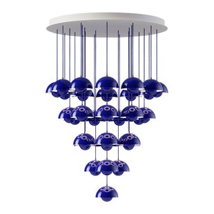 &amp;tradition Flowerpot VP10 Kroonluchter 31 Cobalt Blue