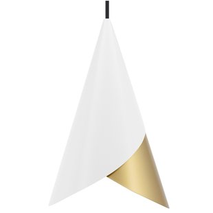Umage Cornet Hanglamp White Messing