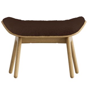 Umage The Reader Voetenbank Naturel Eiken Teddy Brown