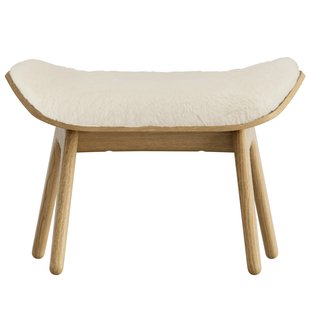 Umage The Reader Voetenbank Naturel Eiken Teddy White Umage The Reader Voetenbank Naturel Eiken Teddy White