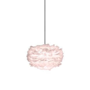 Umage Eos Hanglamp Mini&Oslash;35 Zwart Snoer Lichtroze