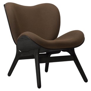 Umage A Conversation Piece Low Fauteuil Zwart Eiken Mocca