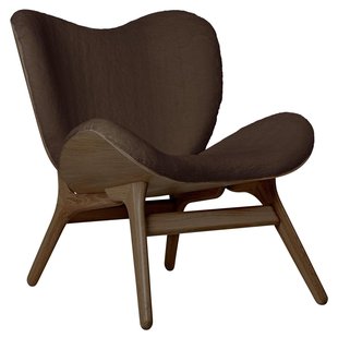 Umage A Conversation Piece Low Fauteuil Donker Eiken Teddy Brown