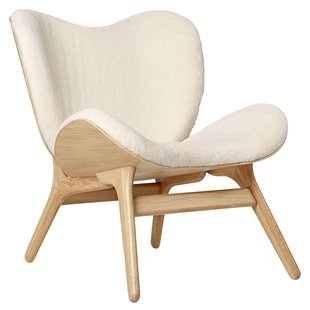 Umage A Conversation Piece Low Fauteuil Naturel Eiken Teddy White