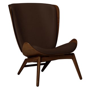 Umage The Reader Fauteuil Donker Eiken Leer Brown