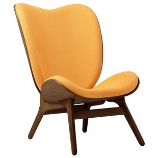 Umage A Conversation Piece Tall Fauteuil Donker Eiken Tangerine