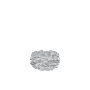 Umage Eos Hanglamp Micro&Oslash;22 Zwart Snoer Lichtgrijs