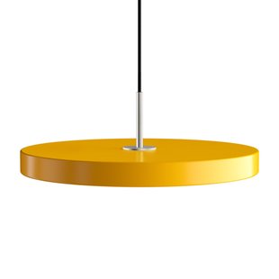 Umage Asteria Hanglamp LED MediumØ43 Staal Saffron Yellow Umage Asteria Hanglamp LED MediumØ43 Staal Saffron Yellow