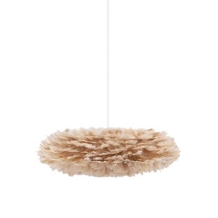 Umage Eos Esther Hanglamp Mini 52x44 Wit Snoer Lichtbruin