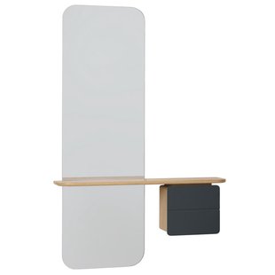 Umage One More Look Spiegel Naturel Eiken Anthracite Grey
