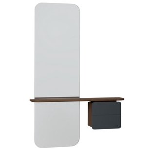 Umage One More Look Spiegel Donker Eiken Anthracite Grey