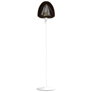 Umage Clava Wood Vloerlamp Wit Onderstel Donker Eiken