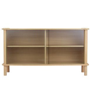 Umage Italic Dressoir Naturel Eiken Glazen Deuren