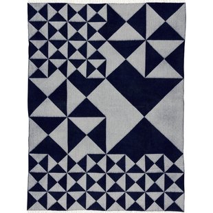 Verpan Mirror Throw Plaid 198x130 Blauw