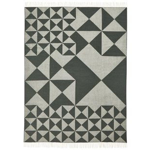 Verpan Mirror Throw Plaid 198x130 Donkergroen