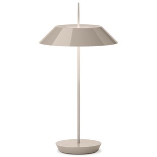 Vibia Mayfair Mini 5495 Tafellamp LED Oplaadbaar Beige D1