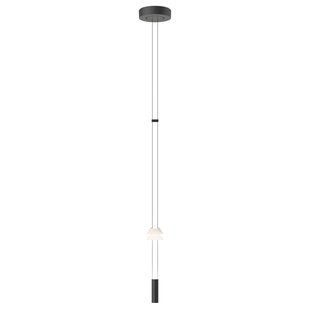 Vibia Flamingo Mini 1580 Hanglamp LED&Oslash;9 Wit/zwart