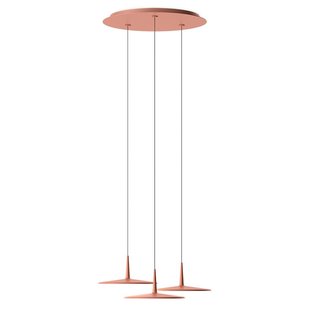 Vibia Skan 0280 Cluster Hanglamp LED&Oslash;57 Terra Red