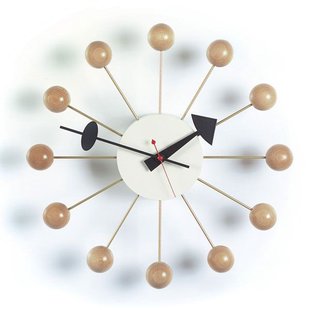 Vitra Ball Clock Klok&Oslash;33 Naturel