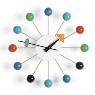 Vitra Ball Clock Klok&Oslash;33 Diverse Kleuren