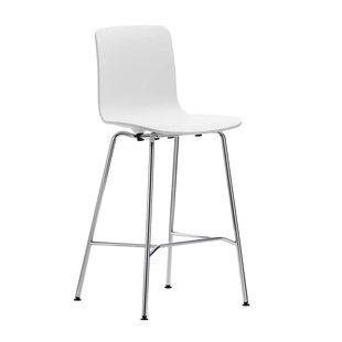 Vitra Hal Stool Medium Barkruk Wit