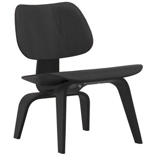 Vitra Eames LCW Loungestoel Zwart Vitra Eames LCW Loungestoel Zwart