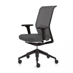 Vitra ID Mesh Silk Mesh Bureaustoel Asphalt