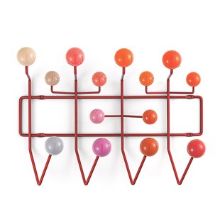 Vitra Hang It All Wandkapstok Rood