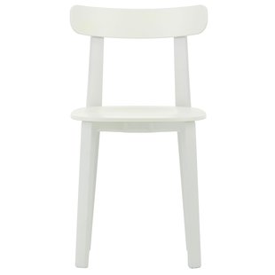 Vitra All Plastic Stoel Wit Viltglijder