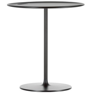 Vitra Occasional Low Bijzettafel 55 Chocolade Kleur Gepoedercoat Aluminium