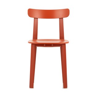 Vitra All Plastic Stoel Met Viltglijders Brick